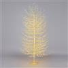 EDG Faggio con Base e 2700 LED: Altezza 210 cm, Diametro 100 cm Gold