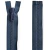 TENDAGGIMANIA Cerniera Lampo Divisibile con Catena 10 MM -Colore BLU -Lunghezza 100 CM - Cerniera Lampo Doppio Cursore ANTI CORROSIONE ANTI UV in Nylon ideale per Nautica e Ambienti esterni