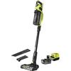 RYOBI RSV18BL-1C40G, Aspirapolvere Brushless 18V ONE+, Aspirapolvere Senza Fili con Batteria ad Alte Prestazioni, Modalità Max ed Eco, Batteria 4.0Ah Inclusa, Capacità Recipiente 800ml