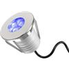 THEGA 3W Faretto Subacquei - Faretti Piscina, Faretto Subacqueo Incasso, Mini Faretto Per Fontana DC 12V-24V, Luci Paesaggistiche Da Esterno A LED Impermeabile IP68, Per Fontane E Piscine Interrate(Blue,12V