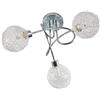 Lindby Plafoniera dimmerabile (Moderno) colore Argento, in Metallo ad es. Corridoio plafoniera lampada