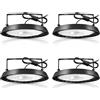 toobettp UFO LED - Faretto industriale LED 200 W, 20000 lm, 6500 K, luce bianca fredda, lampada industriale UFO LED IP65 impermeabile, luce ad alta baia per illuminazione di capannoni, illuminazione di