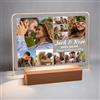 WERWAES Lampada Personalizzata con Foto - Regalo San Valentino per Lui Lei - Foto Personalizzata Idea Regalo - Sette Colori di LED Luci - Confezione Scatola Regalo - Regalo Anniversario Per Lui o Lei