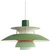 MOLOURK PH5 Nordica lampada a sospensione Cucina, Lampadario da ristorante in alluminio, regolabile in altezza, E27, moderna creativa Lampada a soffitto per loft, bar, soggiorno, camera da letto (C,30CM)