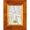 Wallazz Cornice Portafoto in Legno Pregiato - Made in Italy - Vetro Sintetico Infrangibile Crilex - Disponibile in Diverse Varianti - Design Italiano e Qualità Artigianale, 40x50cm Noce