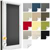 Godre Tenda Oscurante a Rullo Isolante senza Fori Avvolgibile Termica Klemmfix per Finestre Porte Larghezza 30-129 cm Altezza 150/220 cm 13 Colori