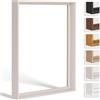 Bildershop-24 Cornice per fughe ombreggiante FLEXI per telaio della barella e tele in sabbia beige (opaco), 50 x 50 cm