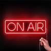 LEBURRY ON AIR, insegna al neon Live On Air per streaming/giochi/decorazione studio di registrazione, luci a LED per streamer, giocatori, influencer, alimentato tramite USB, con interruttore on/off