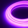 XUNATA Striscia LED COB Flessibile Neon, 220V con Alimentatore, Alta luminosità 288 LED/m, IP65 impermeabile, Nastri LED per Decorazione Casa, Bar, Camera da Letto (3 Metri, Viola)