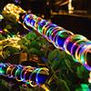 EONYUANGUO Tubo luminoso a LED, 5M 50LED Luci a stringa LED 8 modalità alimentate tramite USB Luci delle fate impermeabili per giardino, patio, Natale (Multicolore)