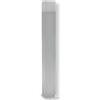 VR VETRINEINRETE Vetrineinrete® Lampione da giardino moderno 74 cm lampioncino da terra per vialetti illuminazione per esterno con attacco E27 IP44 (Bianco)