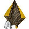 Tex family Telo Mare Doppio KIKOY in Cotone e in Spugna con Zaino Keep (Leopardo Africano)