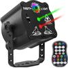 WSGDSG Luci proiettore Natalizie per Esterni, proiettore di luci a LED con 60 Motivi con Timer di Controllo remoto, Luce per Feste in Discoteca per DJ, Luce da palcoscenico per Rave