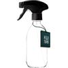 Kuishi Clear Glass Spray Bottle 300ml [Pack of 1], Small Glass Spray Bottles for Cleaning, Water Spray Bottle for Hair, for use as a Plant Mister and for Gardening (BPA-Free)