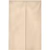 Surwin Noren Giapponese Tenda da Porta in Lino, Giapponese Noren Tinta Unita Divisorie Lunga Tappezzeria per Finestra Cucina Ristorante Negozio Doorway Decorazione (90x200cm,Beige)