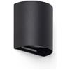 LEDKIA LIGHTING LEDKIA Applique da Parete Alluminio Adonai Nero