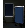 Victoria M. Tenebra Tenda a Rullo Termica Oscurante, Rivestimento Isolante, Montaggio con e senza Fori, Avvolgibile, Blu Scuro, 110 cm x 220 cm (Larghezza x Altezza)