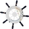 Homoyoyo Lampada da Muro Nordic a Forma di Timone Bianco Luce LED Calda, Facile da Installare, per Camera da Letto e Corridoio
