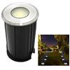 Planetitaly Faretto calpestabile 12V led 1W incasso terra esterno bassa tensione IP68 illuminazione bordo piscina percorso viale sentiero terrazzo patio esterno bassa tensione 12 Volt