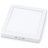 ONSSI Plafoniera LED Quadrato 24W Bianca Neutra 4000K-4500k Superficie Alta luminosità LED