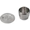 Desiumite - Cialde di caffè riutilizzabili in acciaio inox compatibili con macchine Nespresso, capsula filtrante in metallo 304 per preparazione dell'espresso (tipo normale)