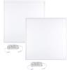 YASTA Plafoniera Led Soffitto 60x60 Pannello Led Da Incasso Per Cartongesso Luce Fredda 42w Pannello Luminoso Per Controsoffitto Con Cornice Bianca Ultra Slim 6500k (2)