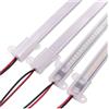 wenwendianzi Luci di Barra a LED 220V 2835 High Bright 72LEDs/m 30/40/50cm Tubo di Alluminio LED Striscia Rigida for Illuminazione sotto l'armadio della Cucina(2PCS 30CM,Warm White 3000K)