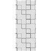 vidaXL Tenda a Rullo Doccia 100x240 cm Larghezza Tessuto 96 cm, Tenda da Doccia, Tenda da Doccia a Rullo, Tenda da Doccia da Bagno