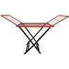 GIO'STYLE GioStyle Stendibiancheria Giosy | Arancione e Antracite | Pieghevole | Made in Italy | Ideale in Casa e all'Aperto | Realizzato in PP | Linea Love
