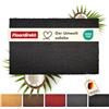 Floordirekt Zerbino per interni ed esterni, 50 x 80 cm, nero, in cocco, per porta di casa, antiscivolo, in cocco, zerbino (17 mm)