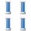 Curlingooㅤㅤ Curlingoo 4 pezzi per aspirapolvere ECOVACS DEEBOT N30 OMNI/N30 PRO OMNI compatibili Detergente Solido Blu, Accessori di Ricambio