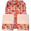 AmiAmarena Set asilo personalizzato. Set asilo 3 pezzi in 100% cotone. 2 asciugamani per bambini e sacca per asilo con nome ricamato (Principessa 3D, Multicolore)