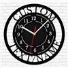 HCLRIU Orologio da Parete Personalizzato per Garage con Testo Personalizzato Adatto per Garage Officine e Cantine Accessorio Decorativo per Meccanici Ingegneri e Falegnami