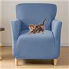 uyeoco Copripoltrona 1 Posto con Braccioli Relax Reclinabile Universale Copri Poltrona Elasticizzato Lavabile Rimovibile Fodera per Poltrona Poltroncine Relax Copertura per Poltrona Elettrica Reclinabile ( C
