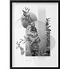 Generic Cornici Per Foto e Cornici Per Poster 50x70 cm Nero Decorazione Casa Simmetrico Plastica Regolare Artistica Da Appendere Soggiorno Sospeso PVC Montaggio A Parete - Aspetto Artistico
