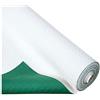 emmevi Proteggi Tavolo Mollettone Bianco Verde Double Sotto Tovaglia Morbido Antiscivolo Antimacchia Antiurto 100% Made In Italy mod.BULLGOMME 140X100 BIANCO DOUBLE