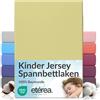 etérea Himmlische Qualität etérea Jersey lenzuolo con angoli 80x160-80x180 cm Lind Epaisseur 15-20 cm - 100% Cotone - Oekotex materasso Letto copripiumino - lenzuola 80x160cm - 80x180cm Verde