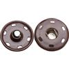 Wambere 20 Set di Bottoni a Pressione 19mm, Bottoni Automatici in Metallo, Bottoni da Cucire, Bottoni Snap per Abbigliamento, Bottoni Snap da Cucire, Fascette di Fissaggio per Snap per DIY, Borsa