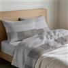 GC ARREDOCASA Set Lenzuola Letto Misura Francese - Scotland Beige - 100% Cotone Quadrifoglio - Un Completo Lenzuola Letto Francese Cotone Made in Italy (Mis. Francese/Queen Size)