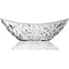 RCR Cristalleria Italiana Opera Rcr Laurus Centrotavola Ovale da 34 cm, Cristallo