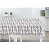 HOME ZEN HOUSEHOLD LINEN TOVAGLIA PLASTICA LAVABILE PVC IMPERMEABILE COPRITAVOLO PLASTIFICATO STAMPATO FELPATO TNT (FANTASIA 1, 120 X 160 CM)