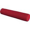 Waigg Kii, Cuscino cilindrico per letto, lungo cuscino a rullo per bracciolo del divano, supporto per collo/zona lombare (20 x 45 cm, rosso)
