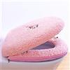 XINDUO Sedile WC in Peluche Domestico,Sedile del Water Peluche per la casa invernale-B-10,Super Soft Coprisedile Cuscino per WC