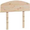vidaXL Testiera 90 cm in Legno Massello di Pino