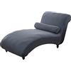 ELYSYSRL Copri Chaise Longue Elasticizzato Senza Braccioli Per Soggiorno, Fodera E Copertura Per Chaise Longue (Colore: #17)