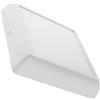 LEDKIA LIGHTING Plafoniera LED 18W Quadrata Metallo 225x225 mm Design Bianco per Soggiorno, Cucina 4000K Bianco Naturale