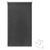 Aufun Tenda da Sole a Rullo per Esterno Balcone Tende Verticali, Resistente alle intemperie, anti UV, protezione solare per finestre e porte, 100 x 240 cm Antracite