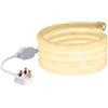 LEDKIA LIGHTING Striscia LED Neon Regolabile 220V Bianco Naturale Circolare 360 9W/m IP67 Taglio 100cm 2 m