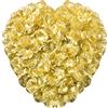 CO-RODE 1200 petali di rosa dorati, fiori artificiali per matrimoni, feste, atmosfera romantica, San Valentino, anniversari