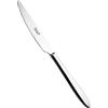 Salvinelli Fast Set Coltello da tavola Acciaio Inox 18/10, Coltello Lungo Forgiato 12 Pezzi, Spessore 2,5 mm, Made in Italy, Finitura lucida